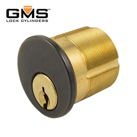 GMS GMS:GMS 1-1/2" Mortise Cyl - 10B - SC1 GMS-M112-SC-10B-ST-A2